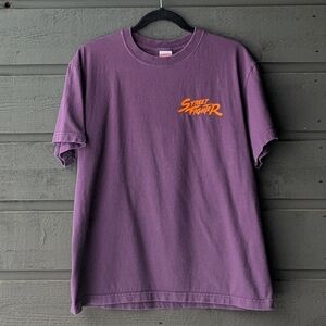 United Athle Street Fighter Player Select 100% Cotton Short Sleeve T-Shirt Large